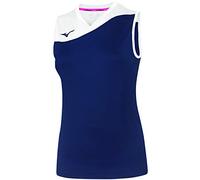 Mizuno Authentic MYOU NS Shirt (W) para Mujer Color Navy/White Talla L