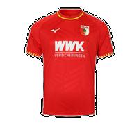 Mizuno Away Jersey FC Augsburg Men 25/26 Botas de futbol Augsburg Rojo Hombre Talla XL