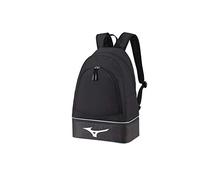 Mizuno Back Pack Mochila, Compuesto, Black/White (Multicolor), Talla Única