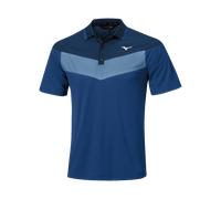 Mizuno Block Interlock Short Sleeve Polo Shirt Surf the Web Hombre Talla XL