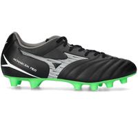 Mizuno - Bota de fútbol Monarcida Neo III Select FG, Unisex, Black-Neon Green, 9 UK