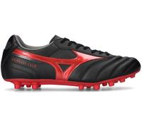 Mizuno - Bota de fútbol Morelia II Club AG, Unisex, Black-Red-Black, 8 UK