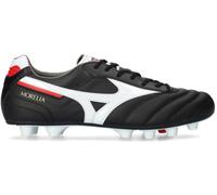 Mizuno - Bota de fútbol Morelia II Elite FG, Unisex, Black-White-Chinese Red, 7,5 UK