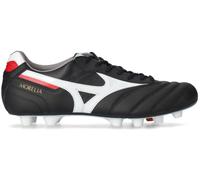 Mizuno - Bota de fútbol Morelia II Japan FG, Unisex, Black-White-Chinese Red, 7,5 UK