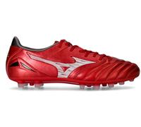 Mizuno - Bota de fútbol Morelia Neo IV Pro AG, Unisex, White-Tanager Turquoise-Pink Tetra, 9 UK