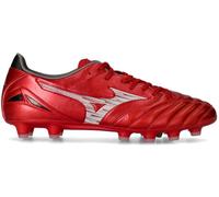 Mizuno - Bota de fútbol Morelia Neo IV Pro FG, Unisex, Red-White-Black, 7,5 UK
