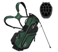 Mizuno BR-DX Bolsa de Golf híbrida de 14 vías | 9 Pulgadas | Verde Selva