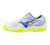 Mizuno BREAK SHOT 5 Jr. CC Zapatillas de tenis Blanco/Dazzling Azul/Lightning Júnior Talla 34.0