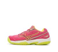 Zapatillas de pádel para mujer Mizuno Break Shot 4 Padel - fuchsia fedora/acid lime/white 39
