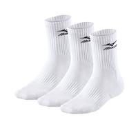 Mizuno Calcetines marca modelo Training 3P Socks, White/Violet Blue/Harbor Blue, S
