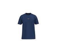 Mizuno Camiseta hombre athletics graphic tee. Azul oscuro 40/L