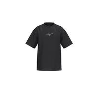 Mizuno Camiseta hombre athletics oversize tee. Negro 44/2XL