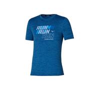 Mizuno Camiseta hombre core run tee. Púrpura 42/XL