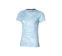 Mizuno Camiseta mujer impulse core graphic tee wos. Azul claro 34/XS