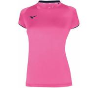 Mizuno Camiseta Mujer Manga Corta Core Ligera 64 Pink Fluo/Navy
