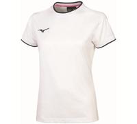 Mizuno Camiseta Mujer Team Mizuno Tee, Entrenamiento - 71 (Blanco/Azul)
