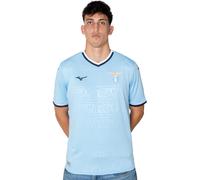 Mizuno - Camiseta oficial Lazio Primera Equipación 2024-2025, Unisex, Airy Blue, XL