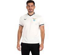 Mizuno - Camiseta oficial Lazio Segunda Equipación 2025-2026, Unisex, White, S