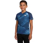 Mizuno - Camiseta oficial Lazio Tercera Equipación 2025-2026 Niño, Unisex, Navy, 128 cm