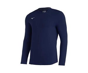 Mizuno Camiseta Unisex de Manga Larga Comp Diamond, Unisex Adulto, 350638.5151.06.L, Azul Marino, Large