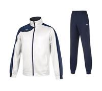Mizuno Mono Hombre Team Knitted, Blanco/Azul Marino, M
