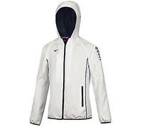 Mizuno Chaqueta Nagasaki Micro Jacket, Mujer - Art. 32EE7202-71 (Blanco/Navy)