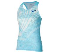 Mizuno Charge Printed Tank Azul Glow Mujer Talla XL