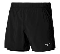 Mizuno Core 5.5 2in1 Short Negro Hombre Talla XXL
