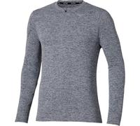 MIZUNO Core Impulse Half Zip Ls Tee - Hombre - Gris - talla XL- modelo 2025