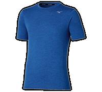 Mizuno Core Impulse Short Sleeve Tee Sodalite Azul Hombre Talla L