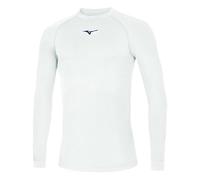 Mizuno Core Long Sleeve Underwear para Unisex Adulto Color White/Navy Talla XL