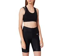Mizuno Core Mid Tight Pantalón Corto, Mujer, Black, S
