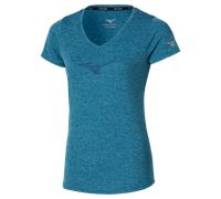 Mizuno Core Runbird Short Sleeve Tee Larkspur Mujer Talla XS