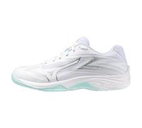 Mizuno Thunder Blade Z, Zapatillas de vóleibol Mujer, Color: Blanco y Azul, 37 EU