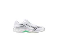 Mizuno Corporation UK Limited Thunder Blade Z - Zapato de Voleibol, Color Blanco/Negro/Esmeralda, 44 EU