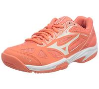 Mizuno Cyclone Speed 2 Junior, Zapatillas de vóleibol Unisex niños, Living Coral Snowwht Wht, 18 EU