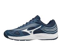 Mizuno Cyclone Speed 3, Zapatillas Hombre, Dark Denim White Scarlet Ibi, 45 EU