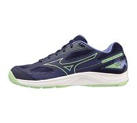 Mizuno Cyclone Speed 4, Voleibol Unisex Adulto, Eveblue Techgreen Iolite, 44.5 EU