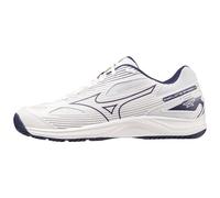 Mizuno Cyclone Speed 4, Zapatillas de Voleibol Unisex Adulto, White/BlueRibbon/MP Gold, 44 EU