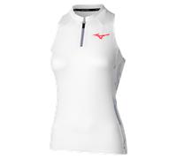 Mizuno Daybreakers Printed Tank Blanco / Icelandic Azul Mujer Talla L