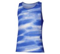 Mizuno DRYAEROFLOW GRAPHIC TANK Blanco Hombre Talla XL