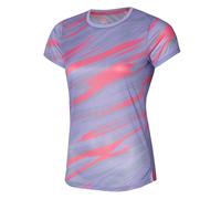Mizuno DryAeroFlow Graphic Tee Pastel Lilac Mujer Talla S
