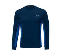 Mizuno G-Style Long Sleeve Crew Neck 2.0 Estate Azul Hombre Talla XL