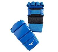 Mizuno Guantes Grappling Jujitsu, MMA, Azul o Rojo (pequeño, Azul)