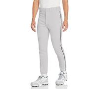 Mizuno Hombre 350148.9190.04.S Premier Piped Pant S Gris-Negro, Pequeño