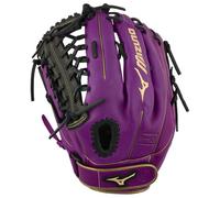 Mizuno Hombre MVP Prime Fastpitch Shock 2 Web - Guante de softbol, Morado, 12,5" | Outfield