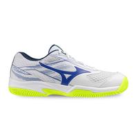 Mizuno Hombre Zapatillas de Tenis Break Shot 5 CC Código 61GC2525-20 Blanco, Blanco Azul Amarillo, 42 EU