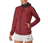 Mizuno Hoody Jacket Chaqueta, Cabernet, XL para Mujer