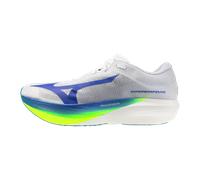Mizuno HYPERWARP ELITE Zapatillas de correr Blanco/Lightning Amarillo/Hyper Azul Mujer/Hombreo Talla 44,5