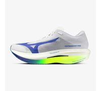 Mizuno HYPERWARP PRO Zapatillas de correr Blanco/Lightning Amarillo/Hyper Azul Mujer/Hombreo Talla 46